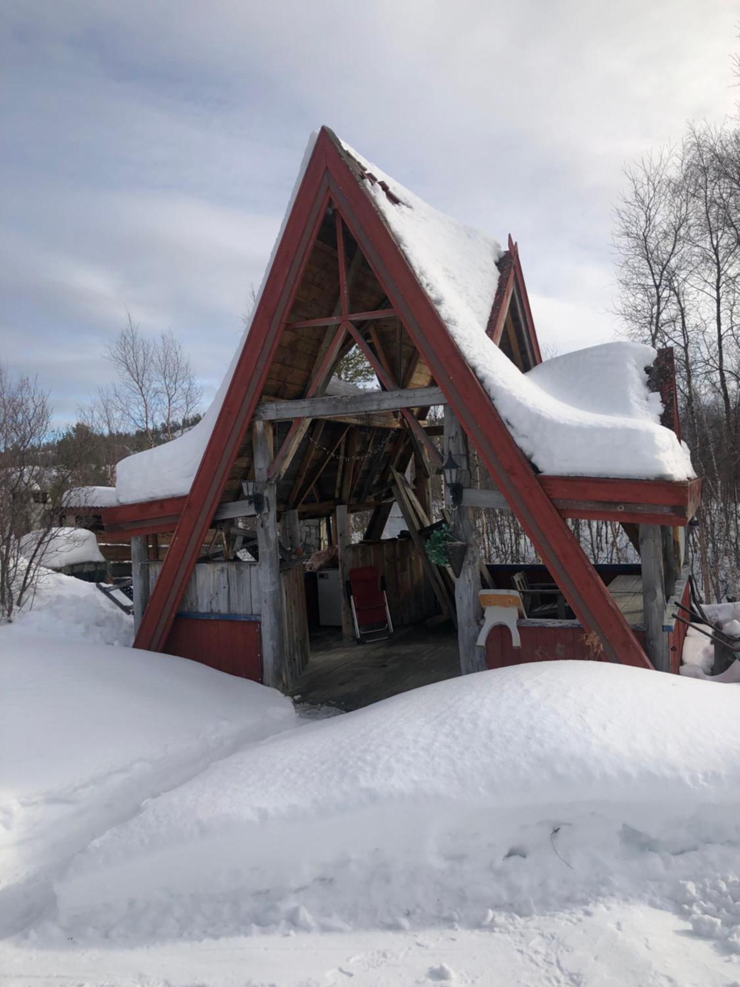 Skogfoss Pasvik Taiga酒店 外观 照片